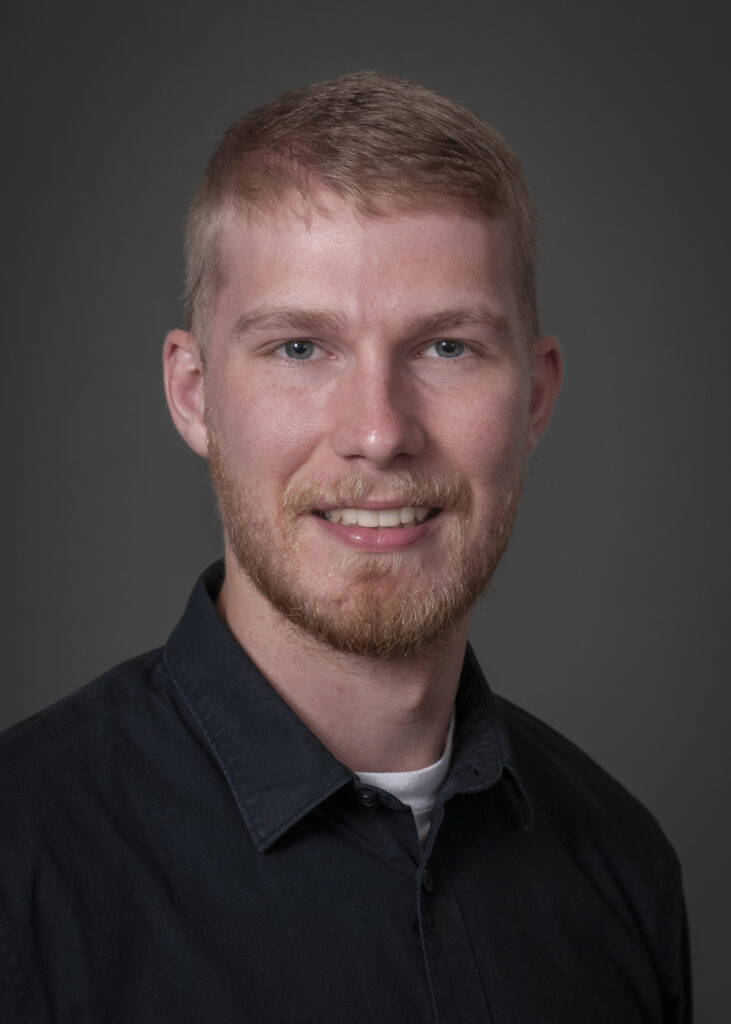 A portrait of Ryan Colburn of the Department of Biostatistics at the University of Iowa College of Public Health.